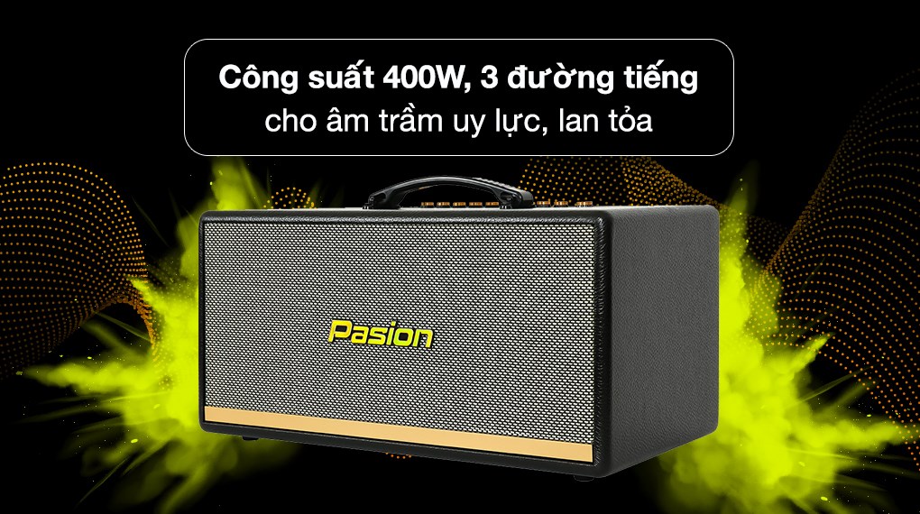 Loa karaoke xách tay PASION 2 400W