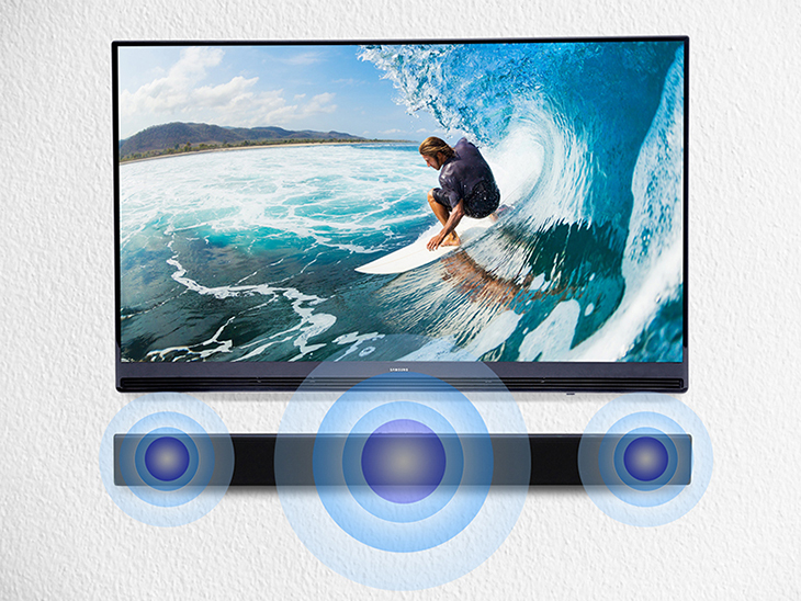 Loa Soundbar 2.2 Samsung HW-J250/XV - Âm thanh ấn tượng