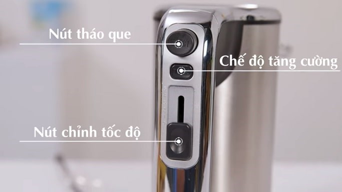 Điều khiển ngay trên tay cầm