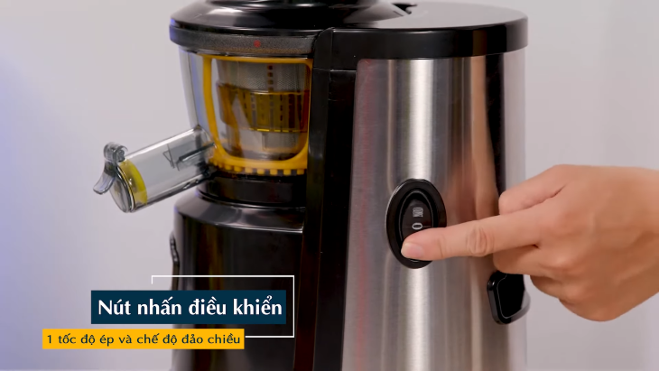 Công tắc điều khiển 3 chế độ ép và đảo chiều dễ sử dụng