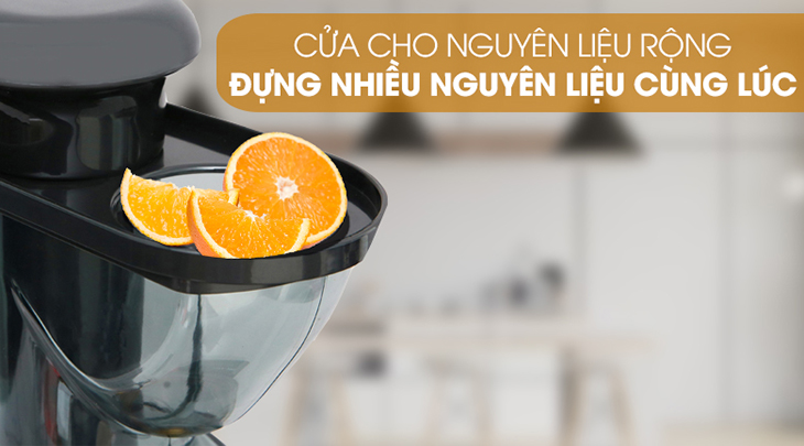 Ống tiếp nguyên liệu đường kính rộng