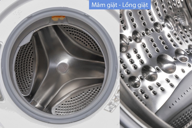 Mâm giặt, lồng giặt làm từ chất liệu thép không gỉ