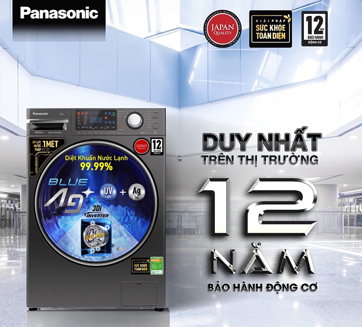 Bảo hành động cơ 12 năm lâu nhất thị trường