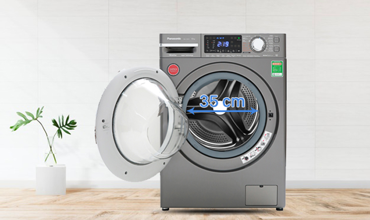 Đường kính cửa đến 35 cm