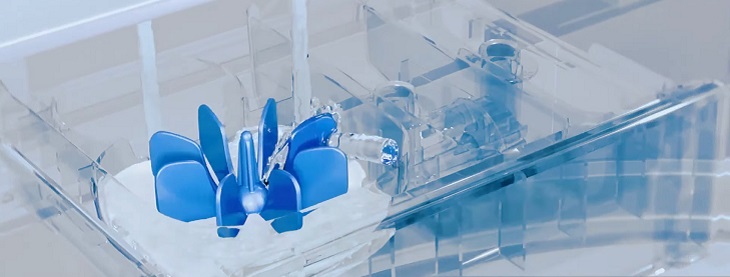 Cánh quạt hỗ trợ hòa tan bột giặt hiệu quả