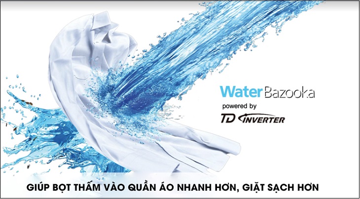 Luồng nước xoáy mạnh mẽ Water Bazooka
