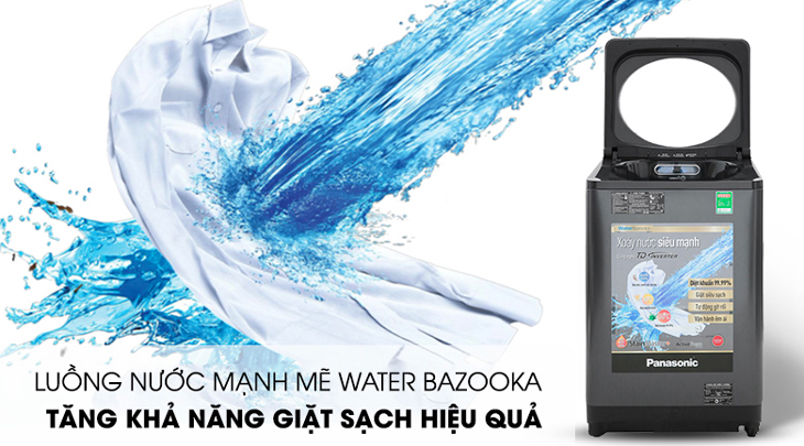 Xoáy nước Bazooka mạnh mẽ