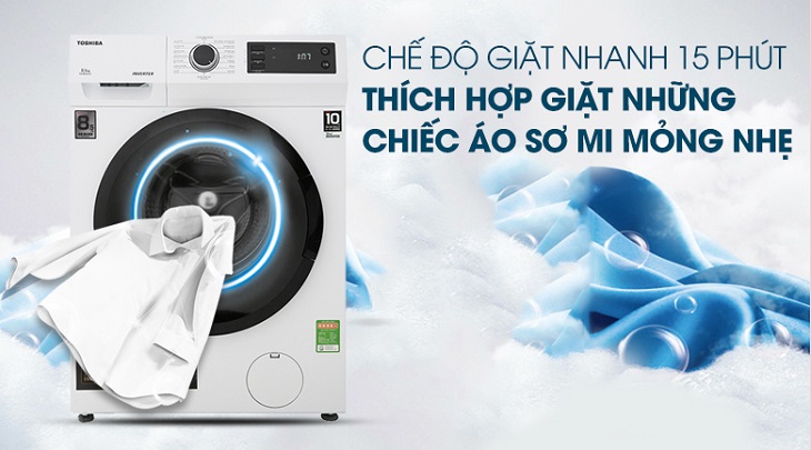 Giặt nhanh 15 phút
