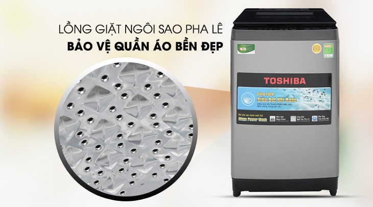 Lồng giặt ngôi sao pha lê