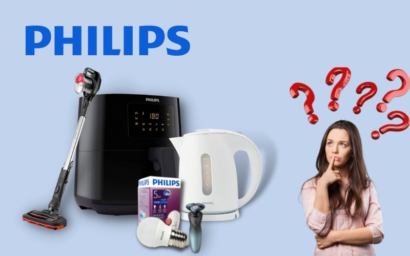 Philips chuyên sản xuất các mặt hàng về gia dụng