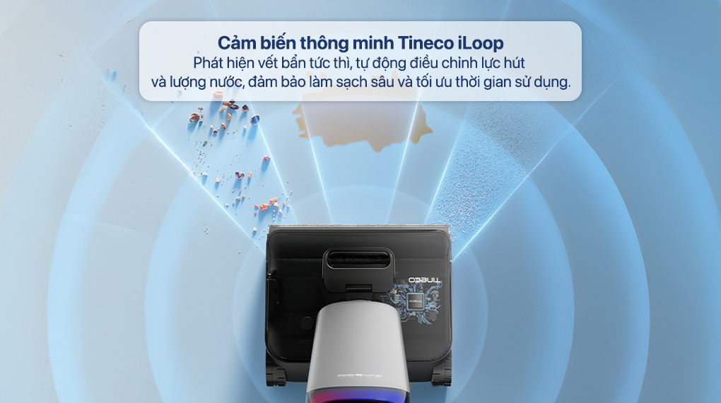 Công nghệ hút thông minh và hiệu suất làm sạch vượt trội
