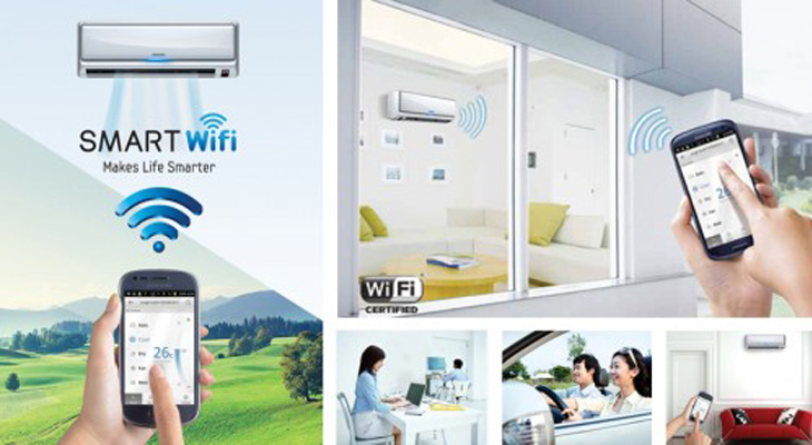 Kết nối thông minh bằng Wifi