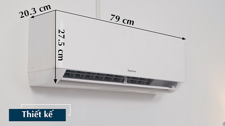 Thiết kế Máy lạnh Nagakawa Inverter 1 HP NIS-C09R2T28