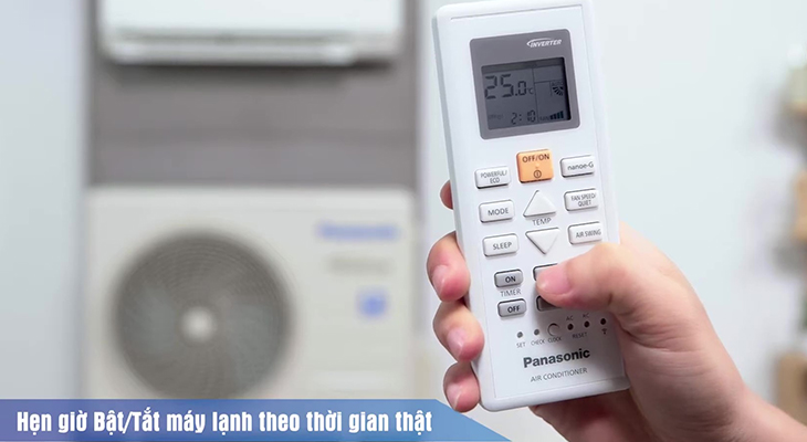 Máy lạnh Panasonic Inverter CU/CS-WPU-WKH-8M - Hẹn giờ
