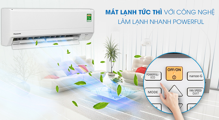 Máy lạnh Panasonic Inverter CU/CS-WPU-WKH-8M - Powerful