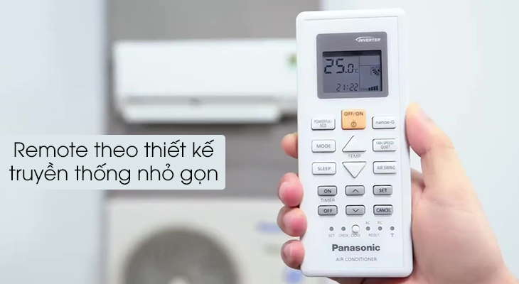 Máy lạnh Panasonic Inverter CU/CS-WPU-WKH-8M - Remote