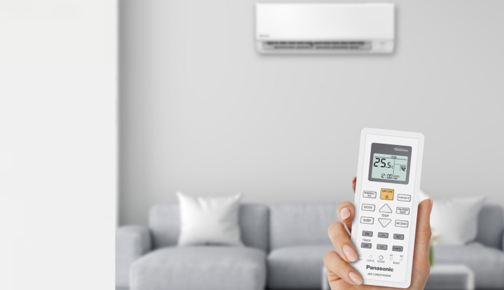Đánh giá dòng máy lạnh Panasonic tiêu chuẩn với wifi WPU năm 2023 - Remote điều khiển máy lạnh