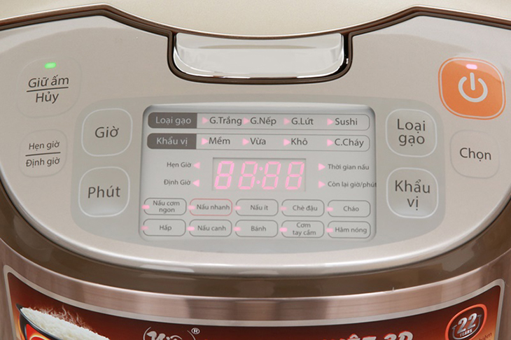Bảng điều khiển Nhiều tính năng đặc biệt, dễ thao tác, sử dụng