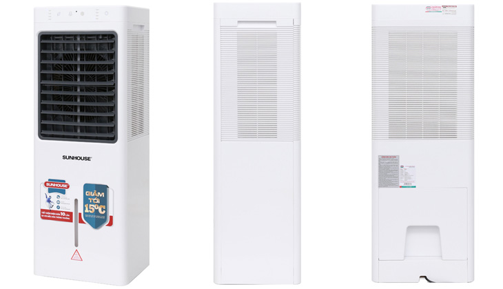3 mặt lấy gió làm mát nhanh hơn, hiệu quả hơn