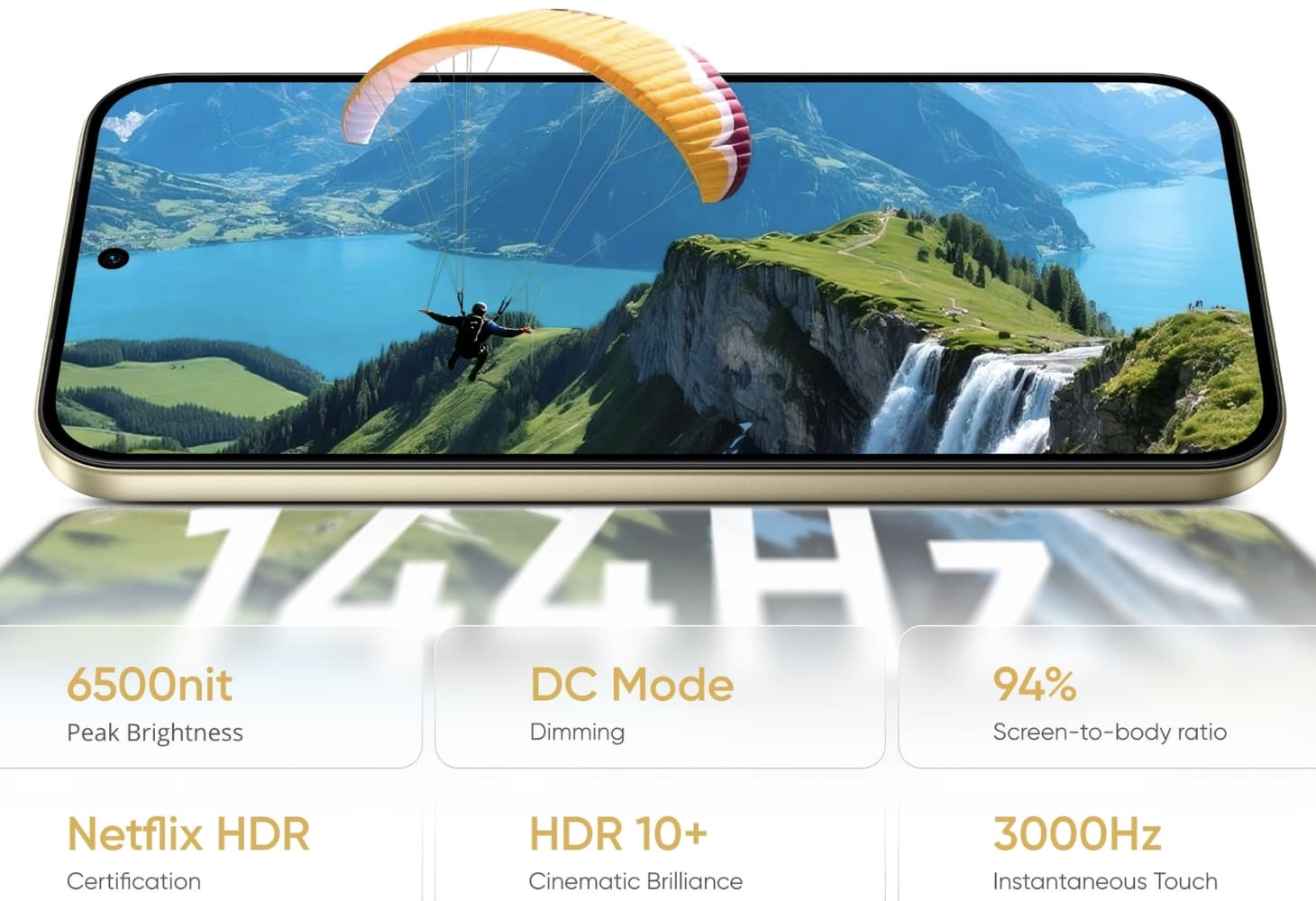 Thông số màn hình của realme 16 Pro