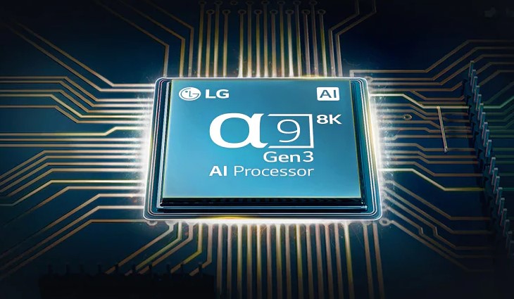 AI 8K thế hệ thứ 3 α9