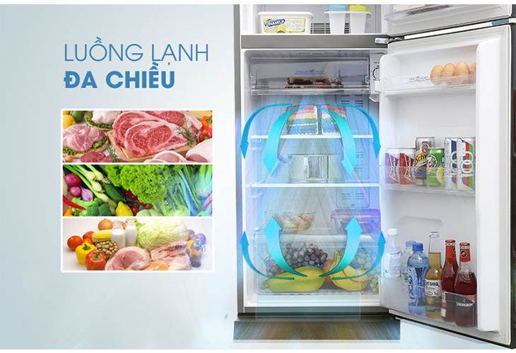 Công nghệ luồng khí lạnh đa chiều làm lạnh nhanh chóng và đồng đều