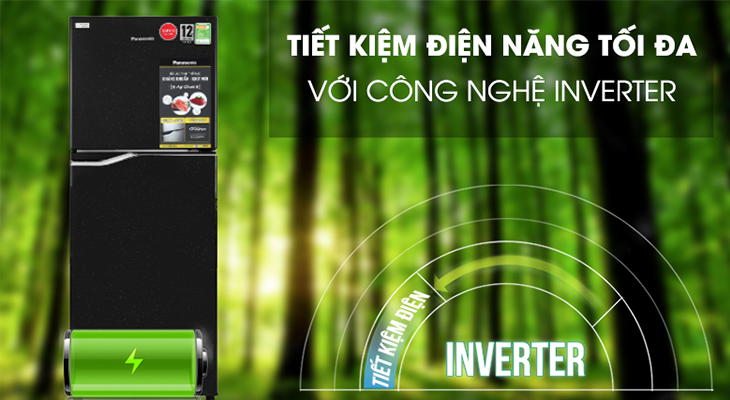 Tủ lạnh Panasonic Inverter 188 lít NR-BA229PKVN - Inverter
