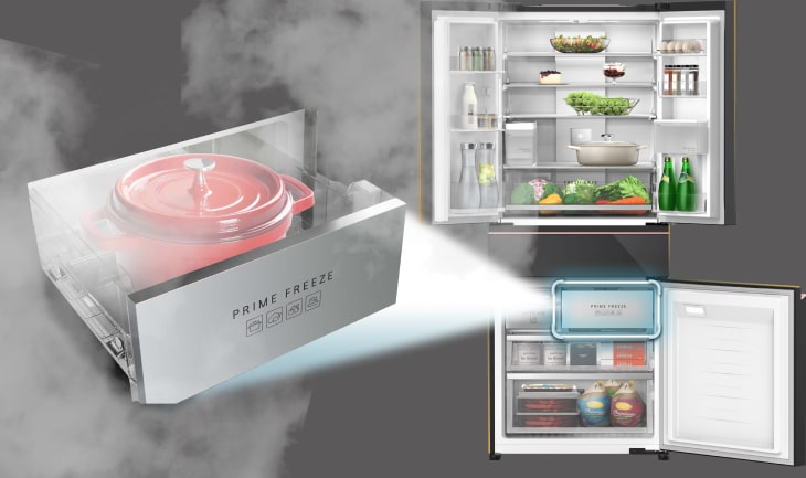 Ngăn cấp đông siêu tốc Prime Freeze nhanh gấp 5 lần