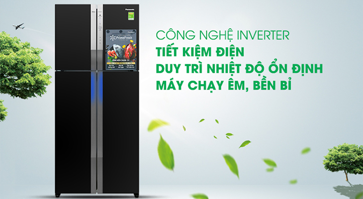 Inverter - Tủ lạnh Panasonic Inverter 550 lít NR-DZ600GXVN