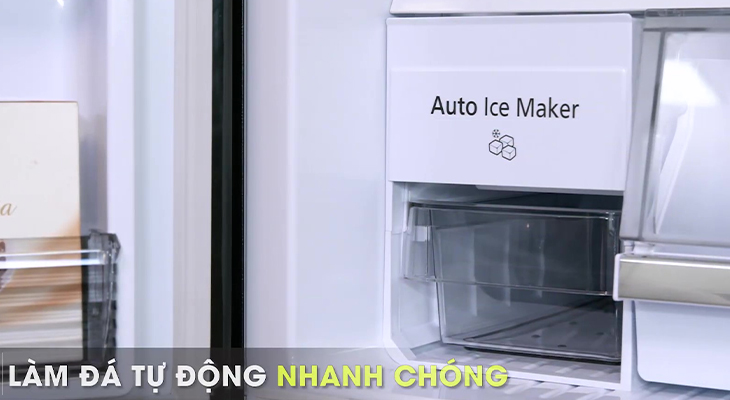 Khay Auto Ice Maker của tủ lạnh Panasonic Inverter 550 lít NR-DZ600GXVN