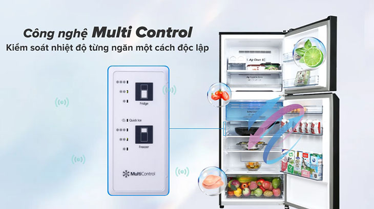 Đánh giá chi tiết dòng tủ lạnh Panasonic Inverter TL351-381VG - Multi Control