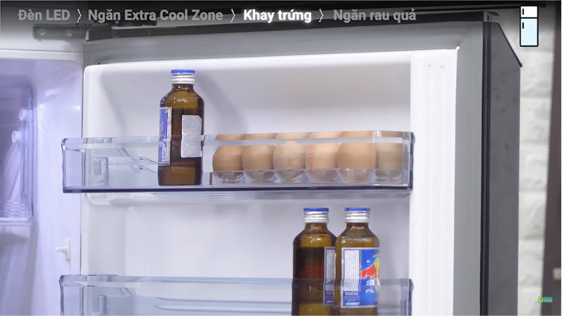 Khay trứng có kích thước lớn
