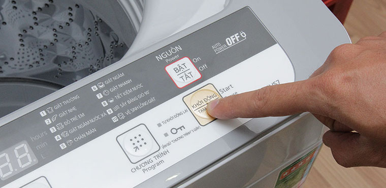 Chọn khối lượng giặt phù hợp với nhu cầu sử dụng