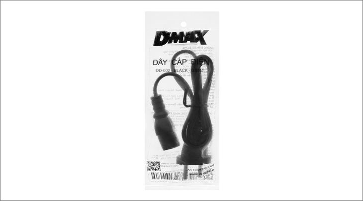Dây nguồn đa năng DMAX có giá thành khá rẻ, phù hợp túi tiền của nhiều cá nhân