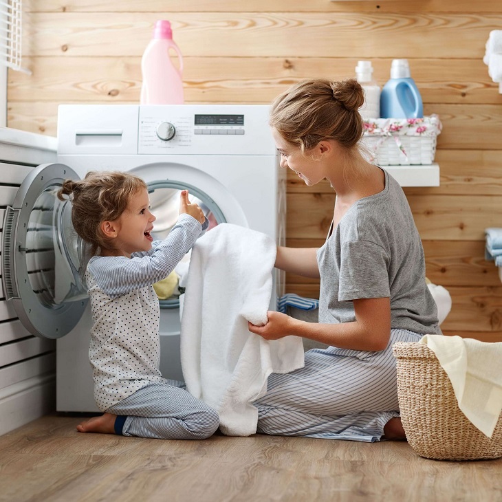 Giặt đệm điện bằng máy giặt
