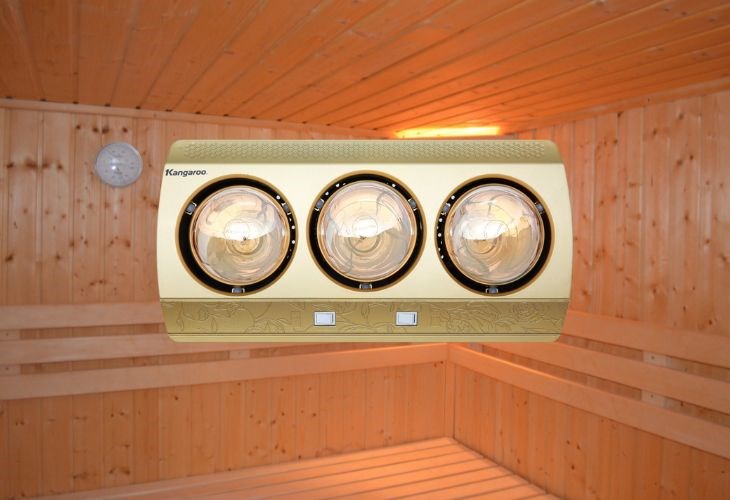 Tính năng tiết kiệm năng lượng của đèn sưởi nhà tắm Kangaroo KG3BH01 825W giúp tiêu tốn ít điện năng