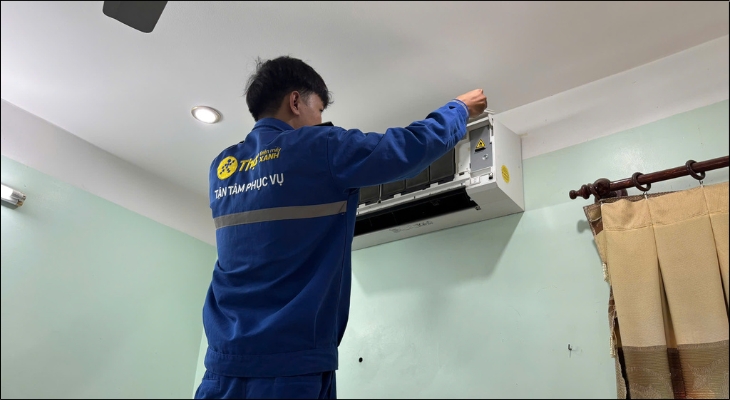 Đội ngũ kỹ thuật viên của Thợ Điện máy XANH tự tin xử lý mọi dòng máy lạnh