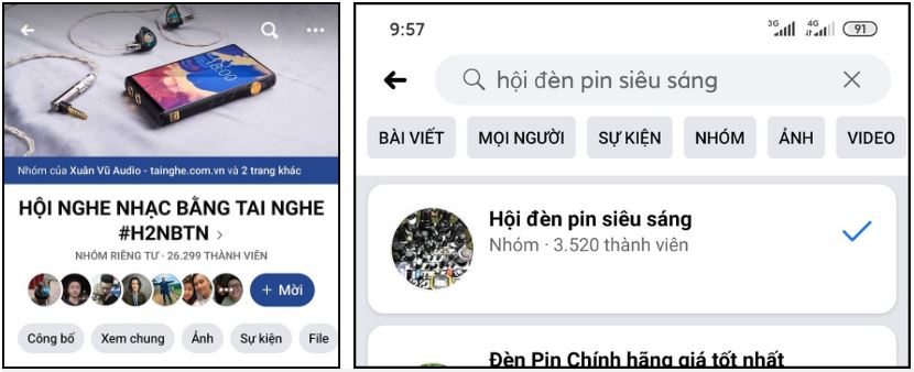 hội nghe nhạc bằng tai nghe