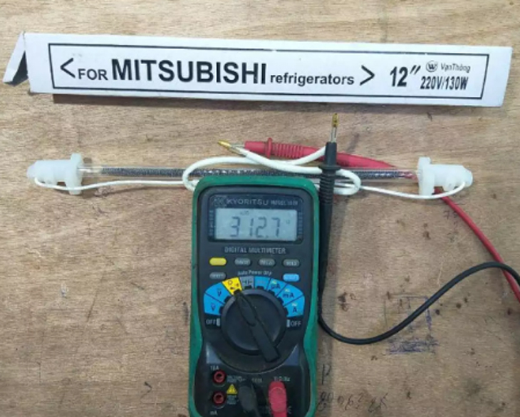 Cách kiểm tra điện trở xả đá có còn tốt hay không