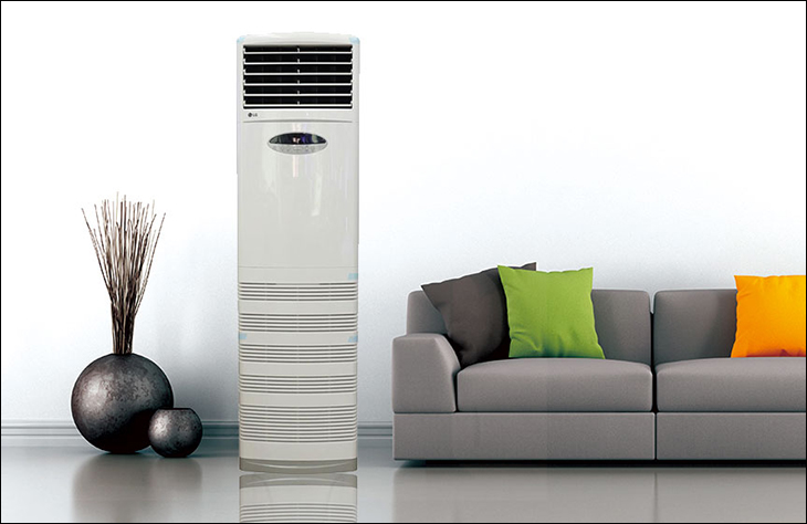 Máy lạnh tủ đứng có tiếng ồn lớn không phù hợp đặt ở phòng ngủ nhỏ