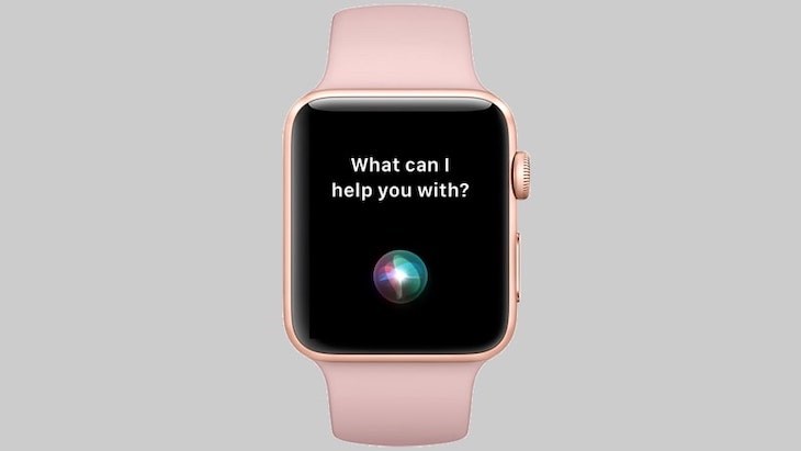 Bạn có thể phát lệnh gọi Siri thông qua nút Digital Crown