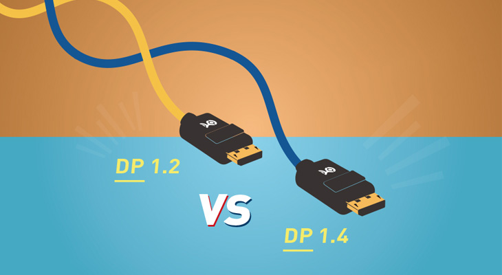 DisplayPort phiên bản 1.2 và 1.4