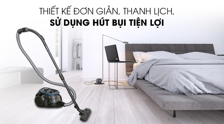 Máy hút bụi dạng hộp Samsung VC18M21M0VN/SV-N vệ sinh sofa sạch sẽ vào dịp Tết