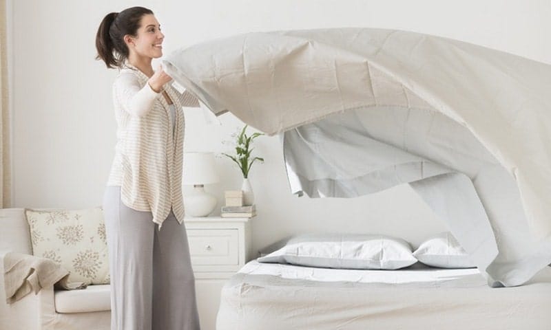 Không giặt rửa đệm điện quá thường xuyên để tránh sự hao mòn và rách