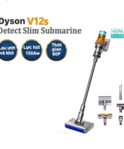 Máy hút bụi lau nhà (Khô và Ướt) Dyson V12s Detect Slim Submarine