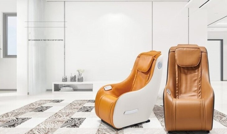 Ghế massage mini thường có 2 bộ phận chính là da ghế và động cơ