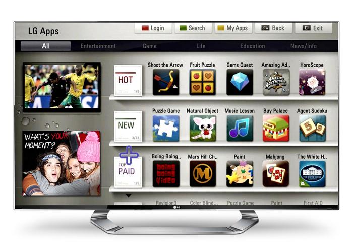 Kho ứng dụng phong phú của LG Apps