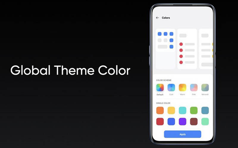 Giao diện Realme UI