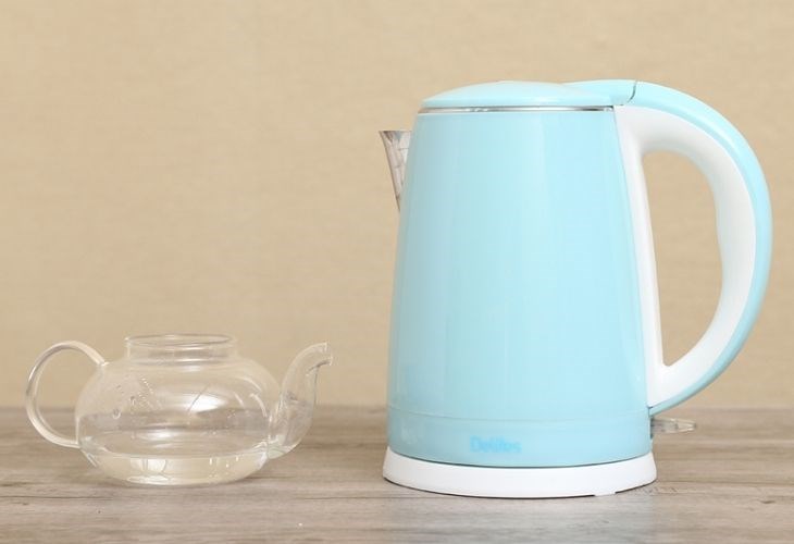 Ấm đun siêu tốc Delites 1.8 lít ST18DB01 pha mì, sữa,... phục vụ cho trẻ lúc đói khi học khuya