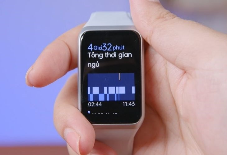 Tặng vòng đeo tay thông minh Oppo Band 2 giúp hỗ trợ theo dõi giấc ngủ của học sinh cấp 2